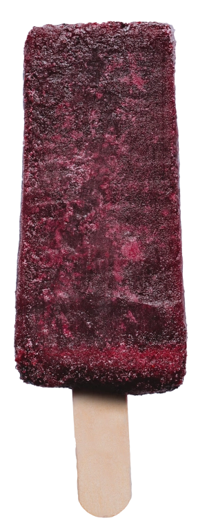 Paleta à la saveur de bleuet